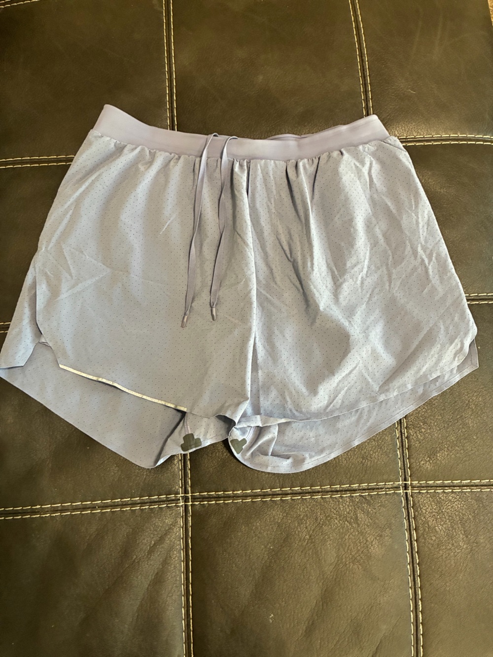Light Grey Lululemon Running Shorts